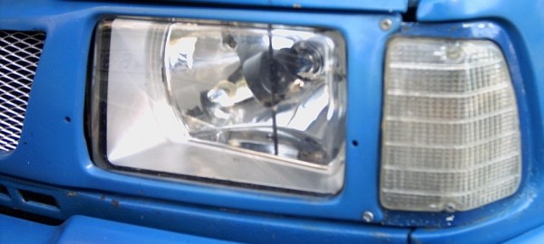 2xparkovacka,H4 100W blue