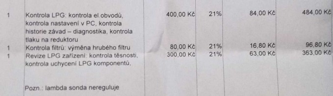 LPG servis