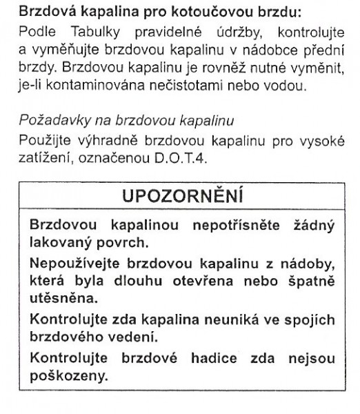 str 72 - brzdov kapalina A