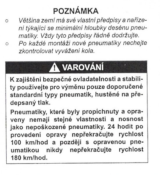 str 75 - kola a pneumatiky I
